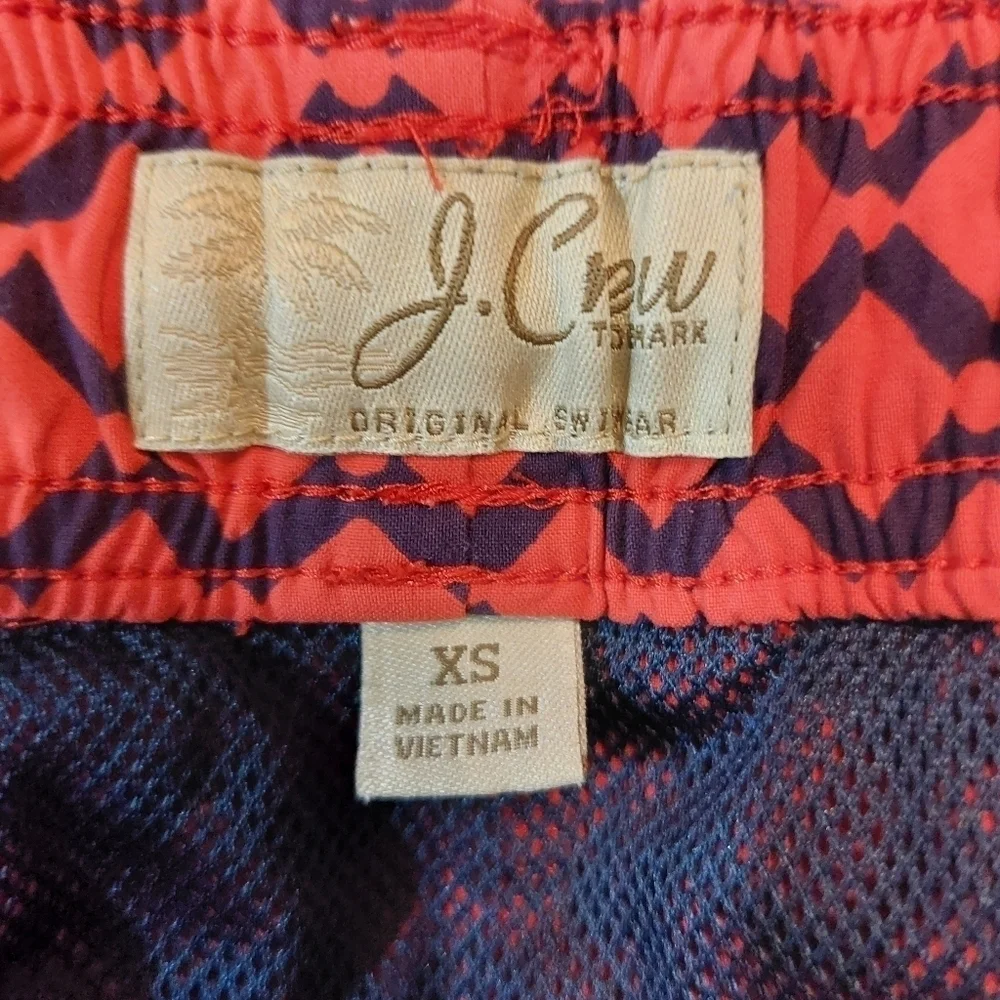 J. Crew Mens Casual Board Short Swim Trunks-size XS